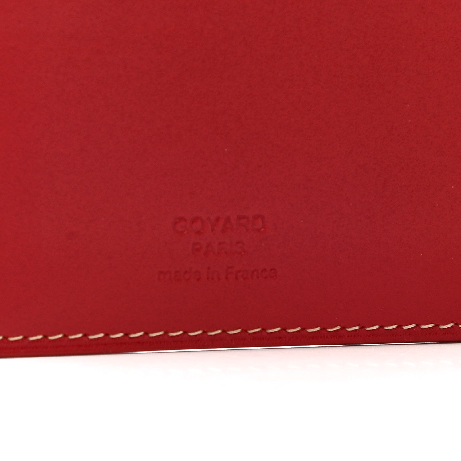 Goyard Goyardine Long Bi-Fold Wallet Red 6 of 7