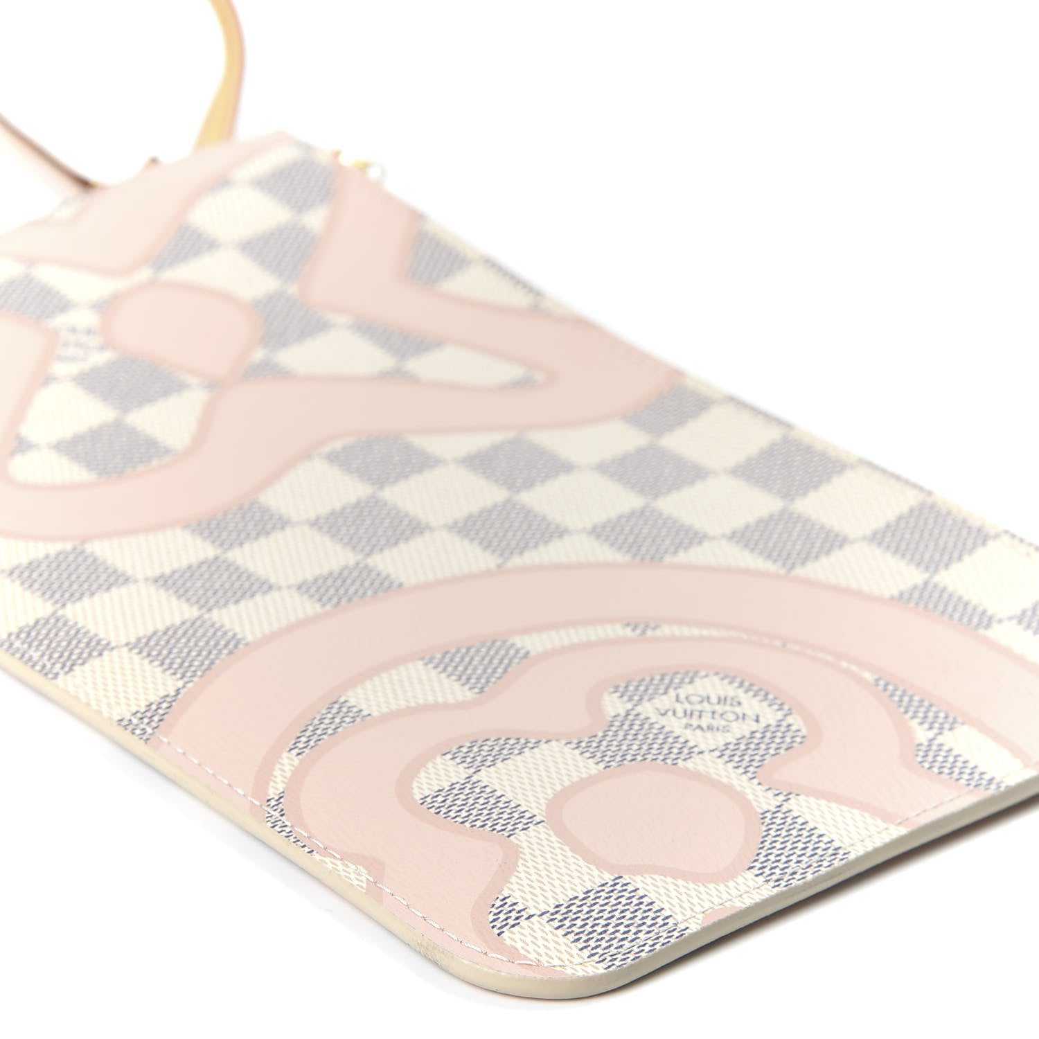 Louis Vuitton Damier Azur Tahitienne Neverfull MM GM Pochette 6 of 8