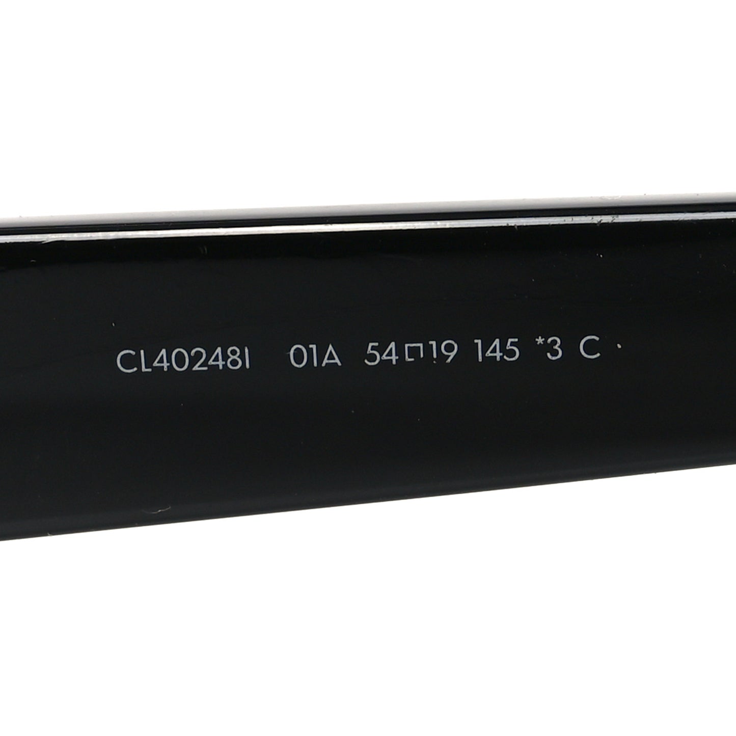 Acetate Polarized Square Sunglasses CL40248I Black