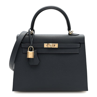 Hermes Epsom Kelly Sellier 25 Gris Misty 1 of 11
