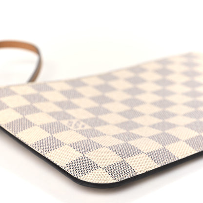 Louis Vuitton Damier Azur Braided Neverfull MM GM Pochette 8 of 9