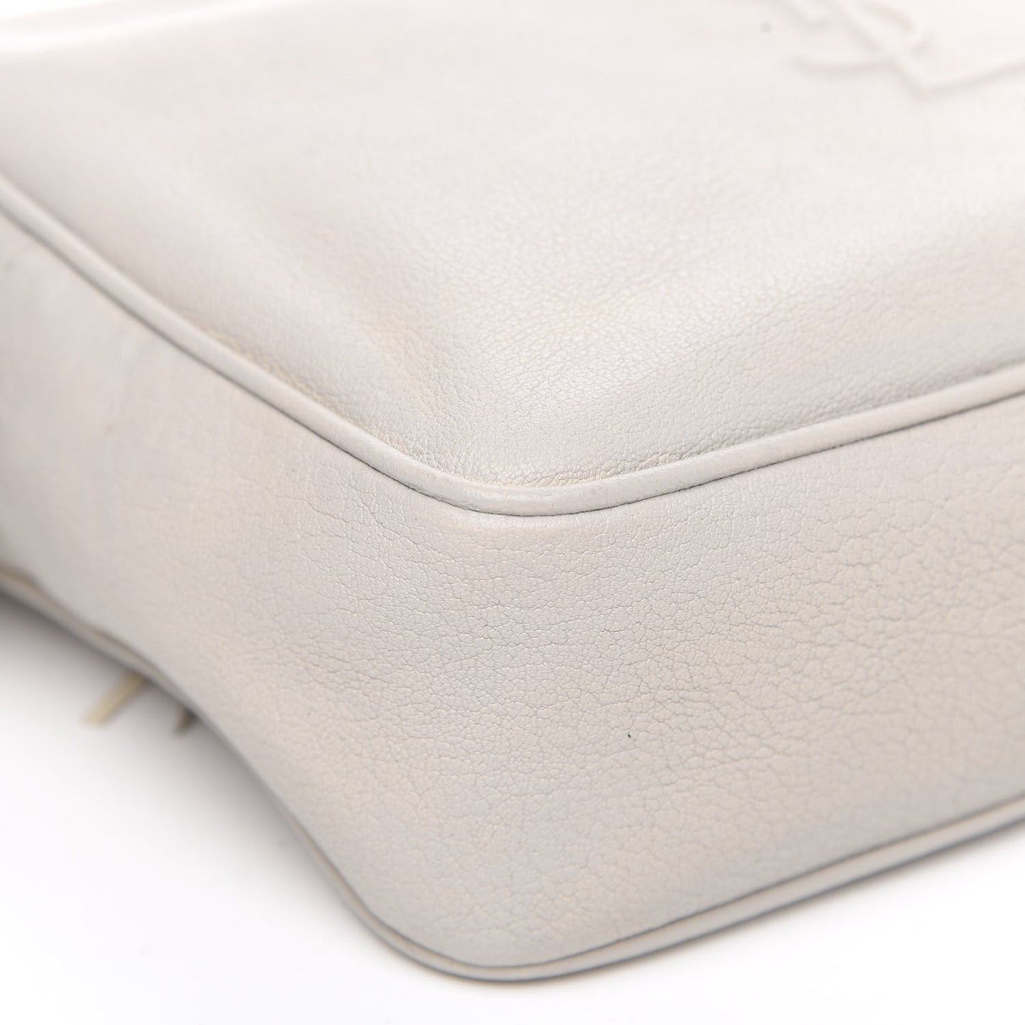 Calfskin Small Lou Camera Bag Icy White