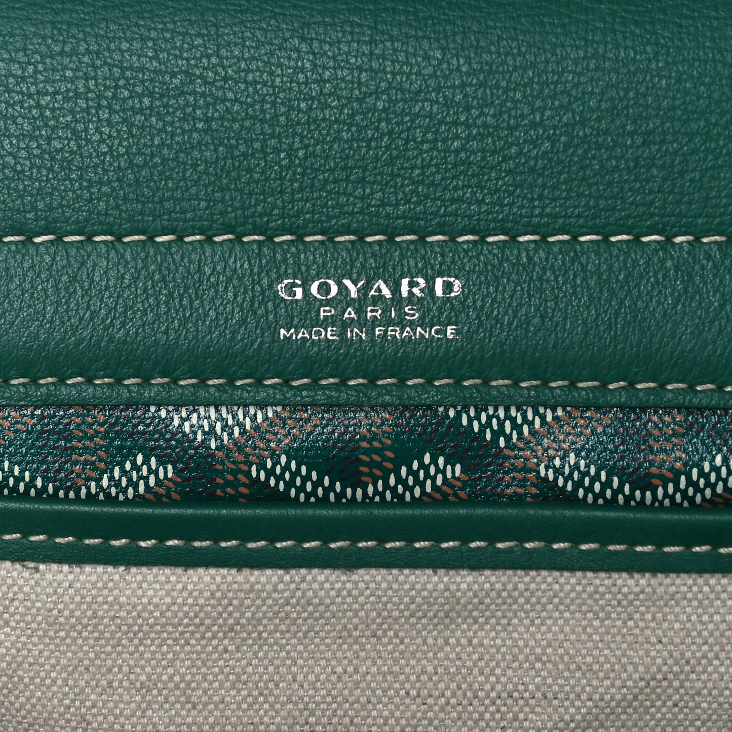 Goyardine Rouette PM Green