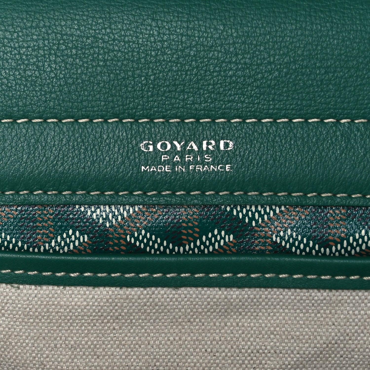 Goyard Goyardine Rouette PM Green 8 of 12