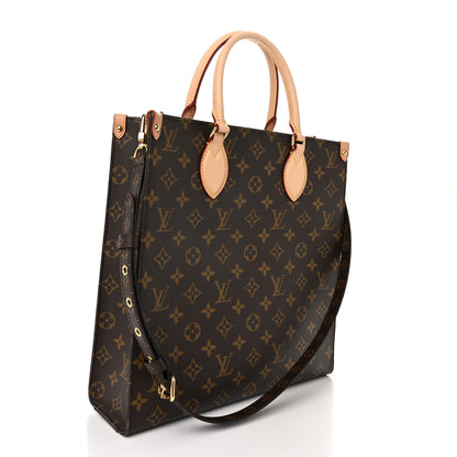 Louis Vuitton Monogram Sac Plat PM 3 of 9