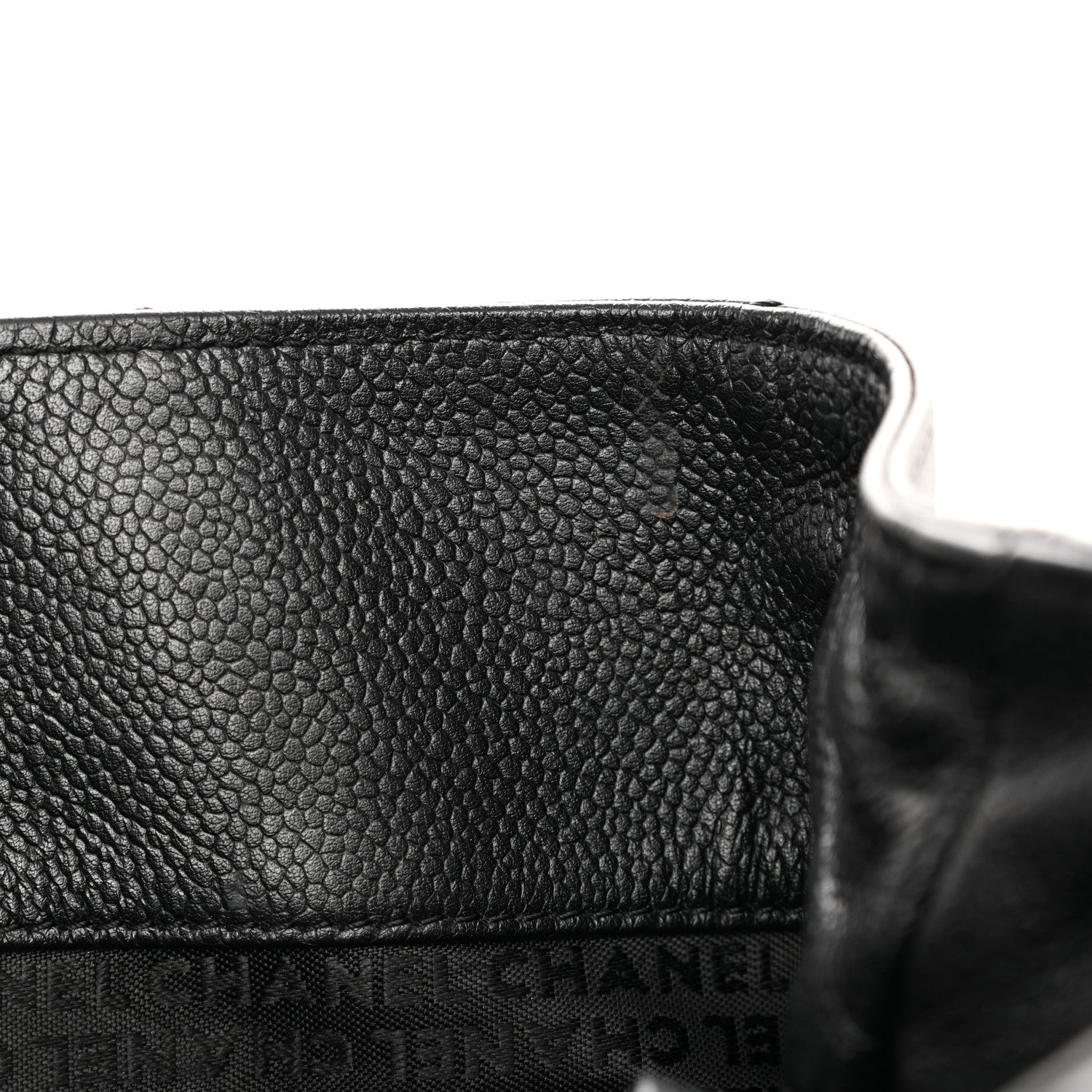 Chanel Caviar Square Stitched Large Tote Black 13 of 13