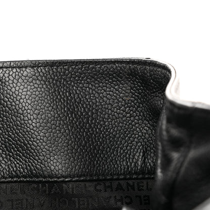 Chanel Caviar Square Stitched Large Tote Black 13 of 13
