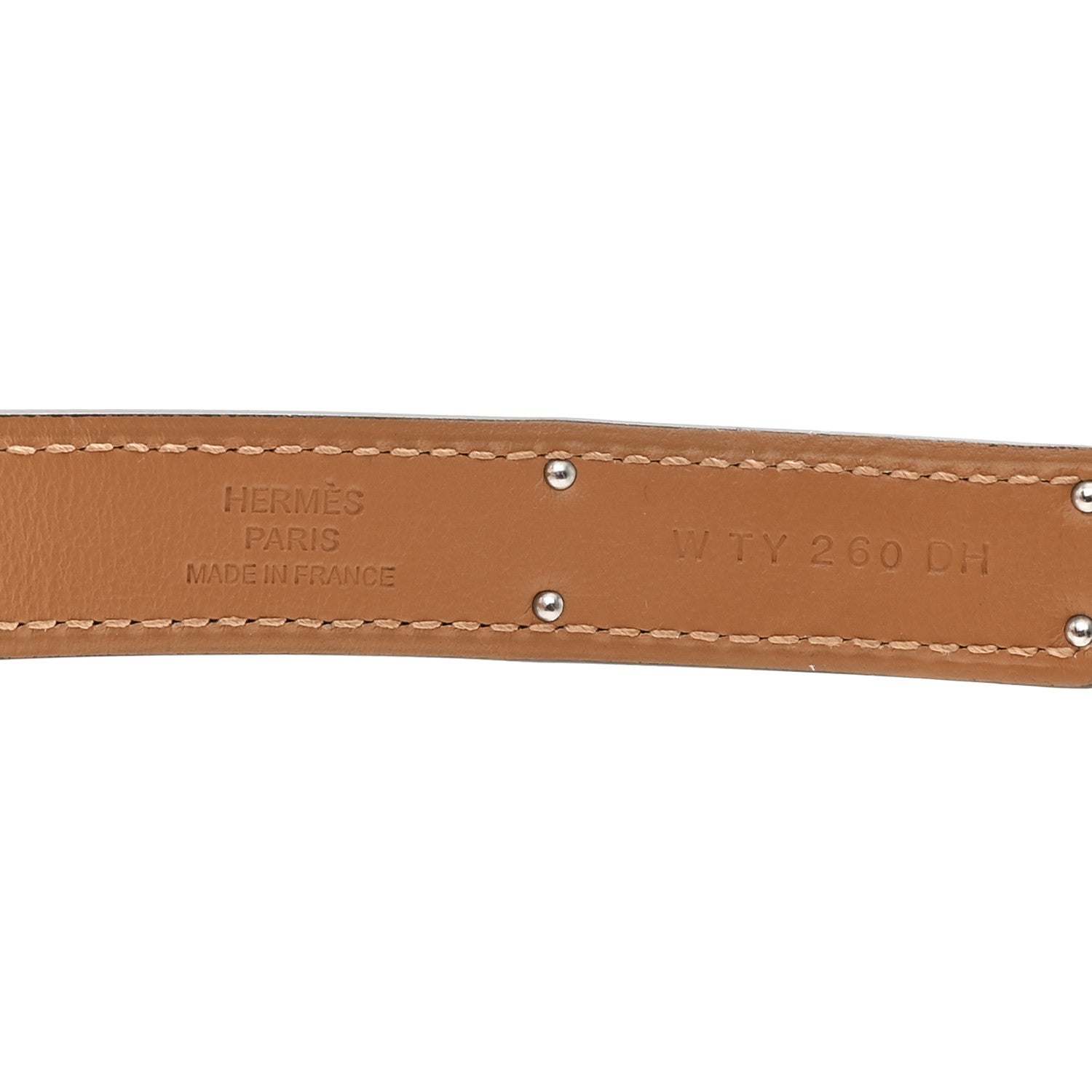 Hermes Epsom Kelly Belt Black 3 of 4