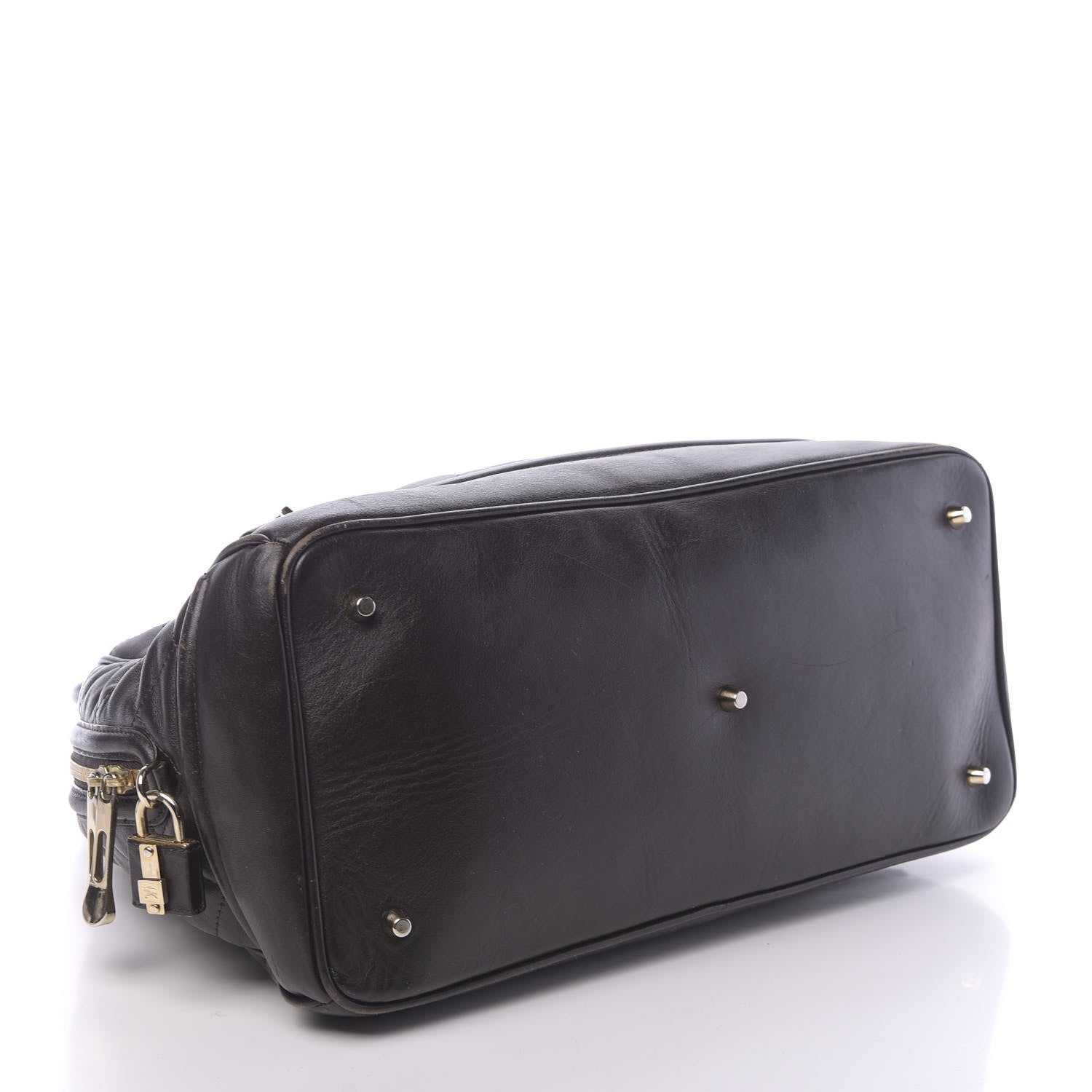 Burberry Lambskin Quilted Westbury Tote Dark Brown 4 of 23