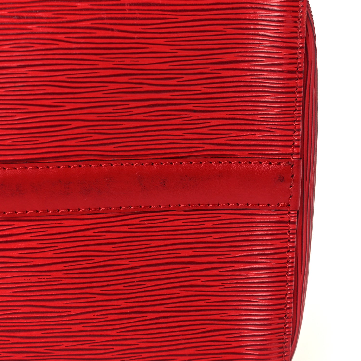 Louis Vuitton Epi Speedy 35 Castillan Red 10 of 11