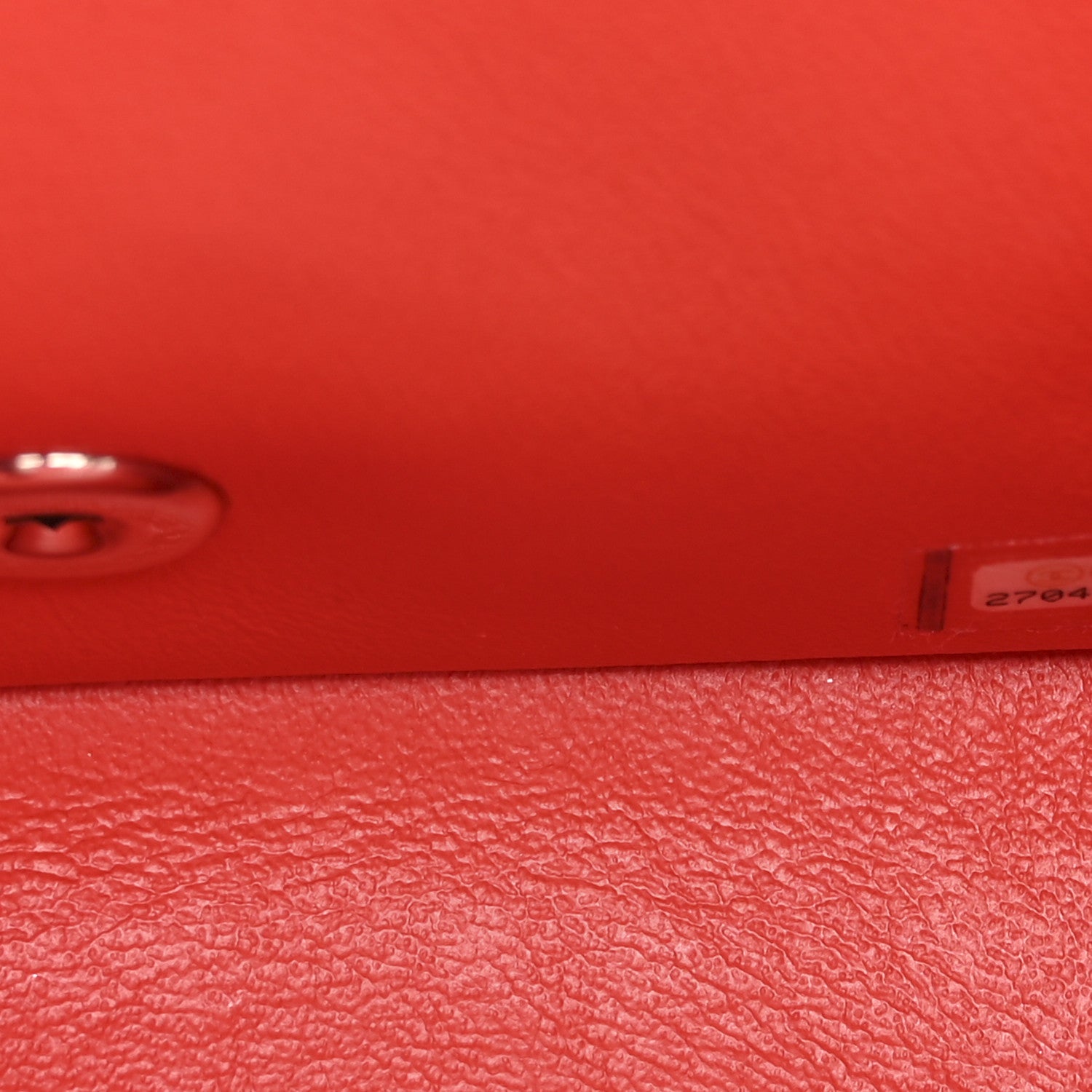 Chanel Lambskin Quilted Mini Square Flap Red 7 of 10