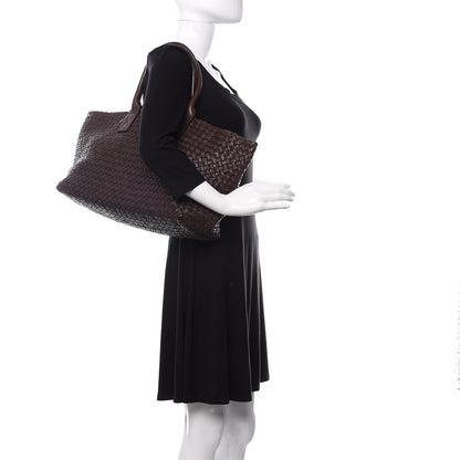 Bottega Veneta Nappa Intrecciato Medium Cabat Ebano 2 of 12