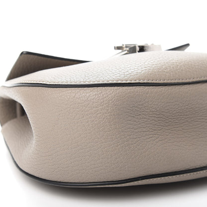 Chloe Grained Lambskin Drew Shoulder Bag Motty Grey 6 of 9