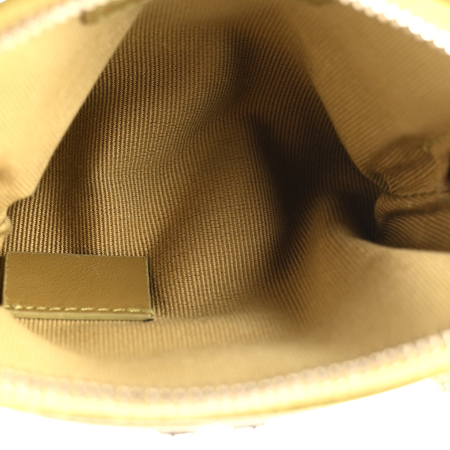 Chanel Caviar Quilted Crystal Zip Card Holder Wallet Green 5 of 11