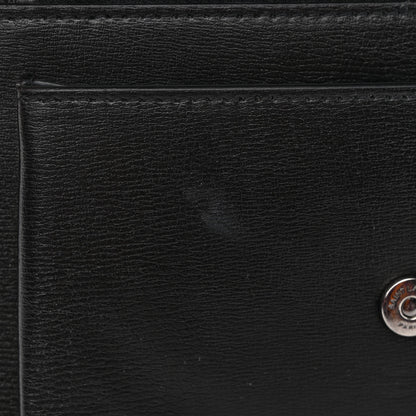 Saint Laurent Calfskin Monogram Sunset Chain Wallet Black 10 of 10