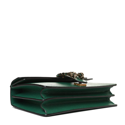 Gucci Pebbled Calfskin Small Dionysus Shoulder Bag Emerald 4 of 14