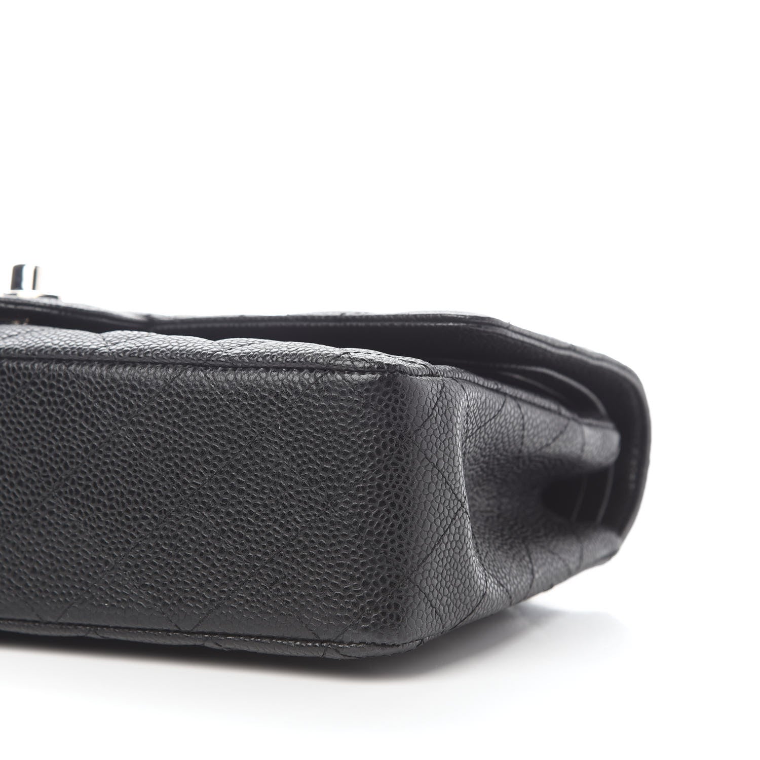Chanel Caviar Quilted Medium Double Flap Black 9 of 9