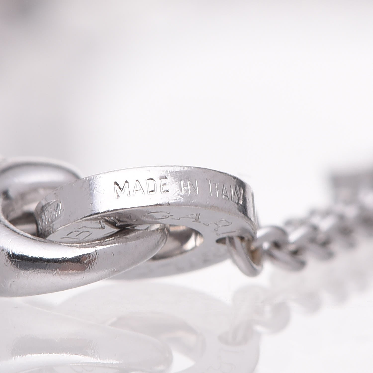 Bulgari 18K White Gold B.Zero1 Bracelet 6 of 7
