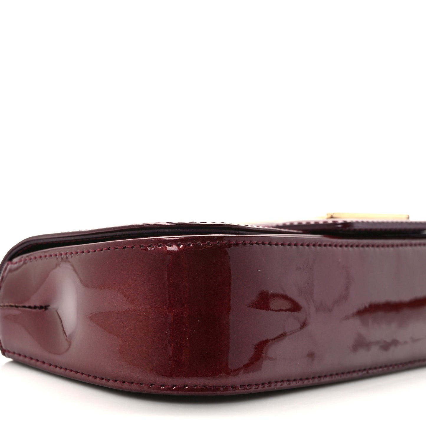 Patent Sobe Clutch Rouge Fauviste
