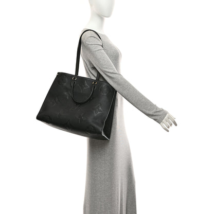 Louis Vuitton Empreinte Monogram Giant Onthego GM Black 2 of 9