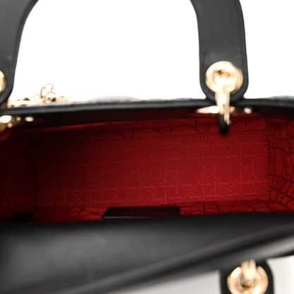 Christian Dior Lambskin Cannage Small My ABCDior Lady Dior Black 5 of 9