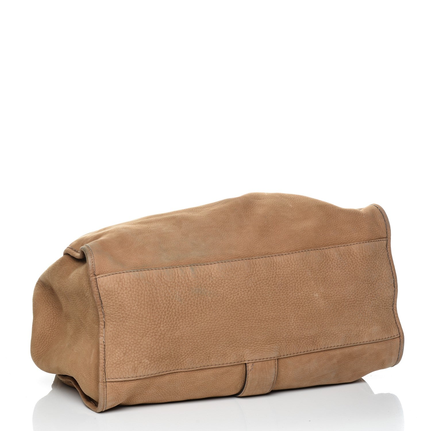 Gucci Nubuck Large Soft Stirrup Shoulder Bag Light Brown 4 of 8