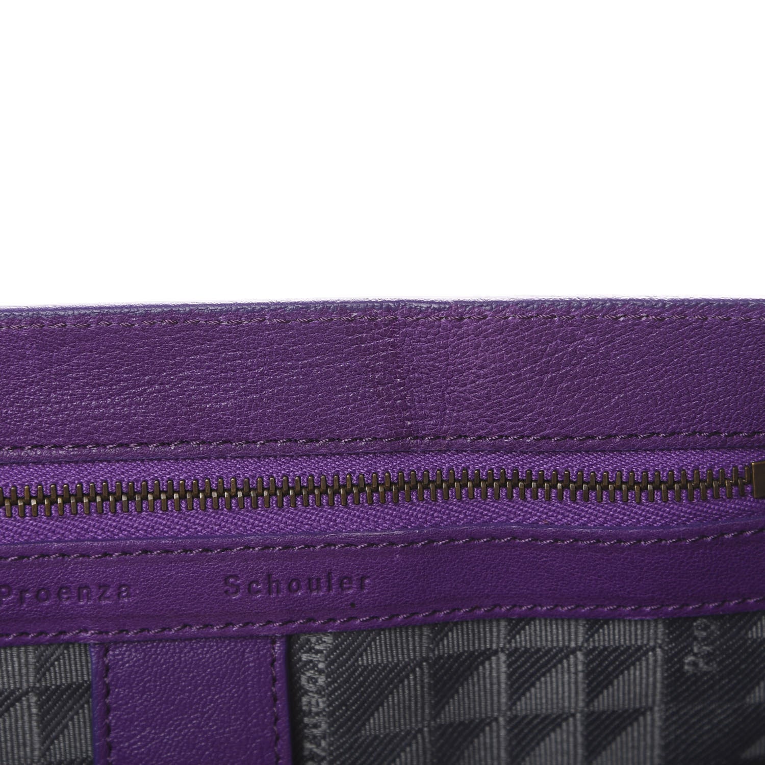 Proenza Schouler Lambskin Medium PS1 Satchel Amethyst 8 of 12