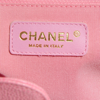 Chanel Caviar Petit Shopping Tote PST Pink 8 of 9