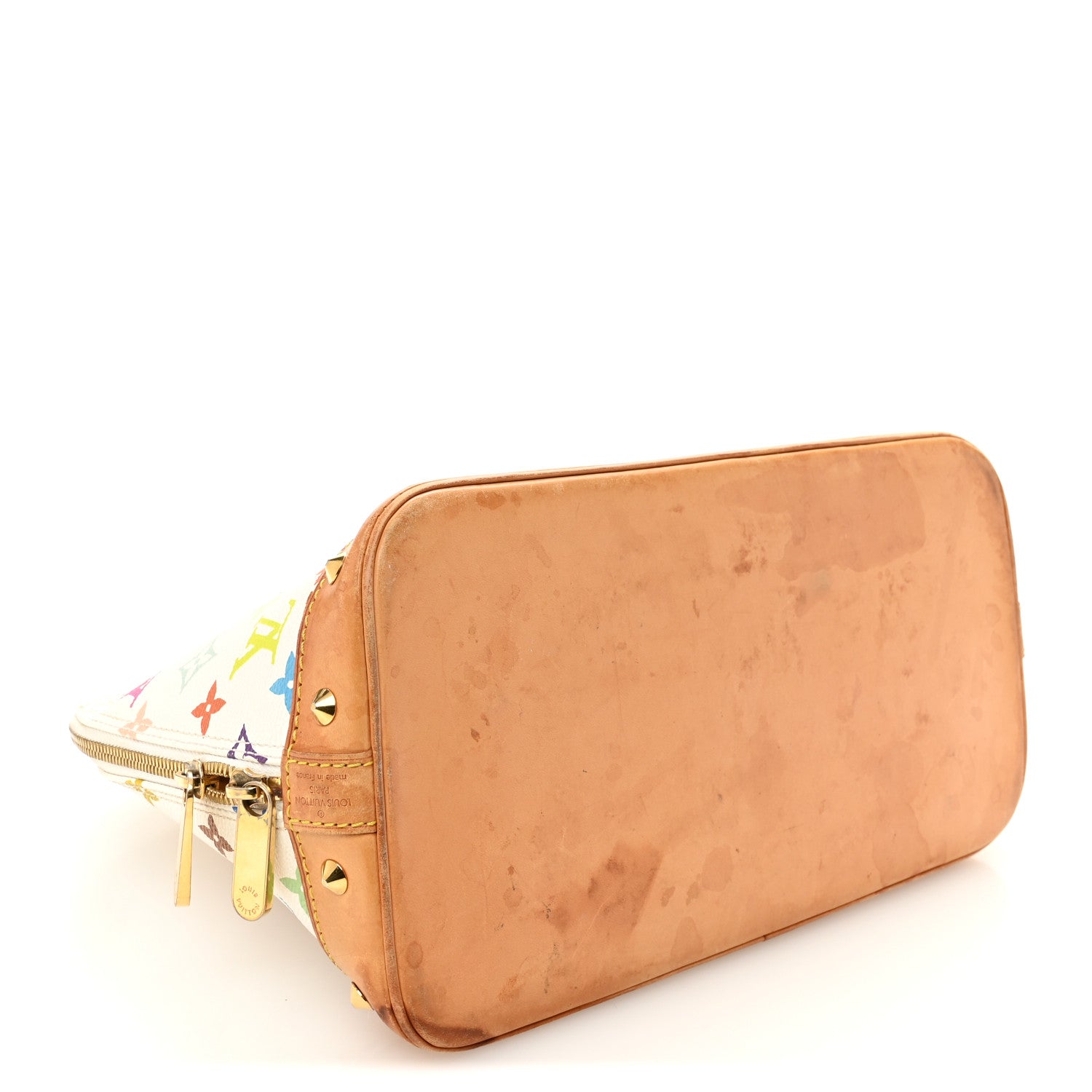 Louis Vuitton Monogram Multicolor Alma White 4 of 13