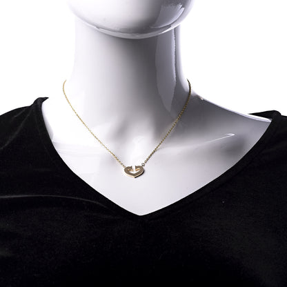 Cartier 18K Yellow Gold Medium Hearts and Symbols Necklace 2 of 6