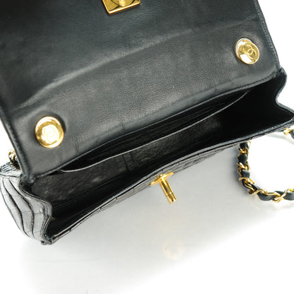 Chanel Alligator Mini Flap Black 7 of 10