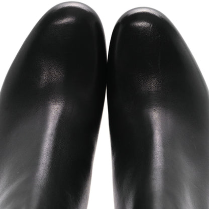 Christian Louboutin Calfskin Bas Relief Pietra 85 Ankle Boots 38.5 Black 9 of 10