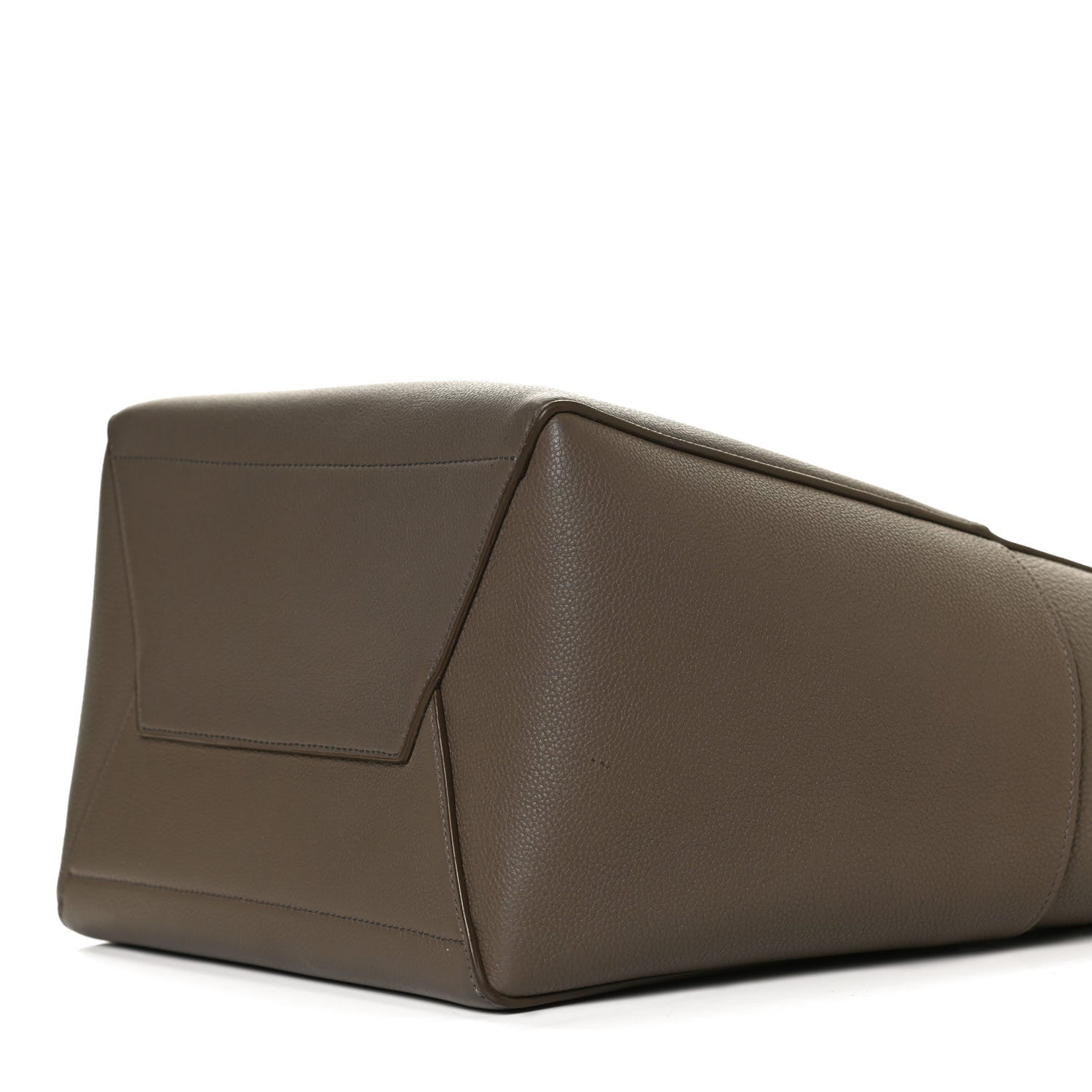 Celine Soft Grained Calfskin Sangle Bucket Bag Taupe 9 of 11