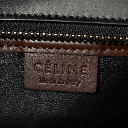 Celine Smooth Calfskin Bullhide Nano Tri-Color Luggage Bright Red 6 of 10