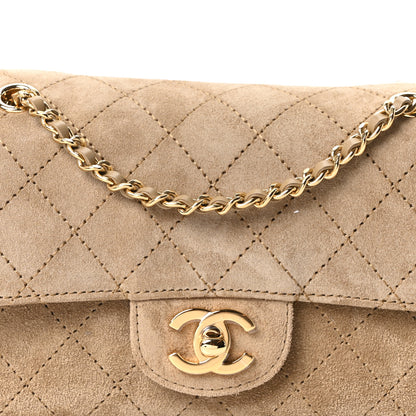 Chanel Suede Calfskin Mini Souplissimo Flap Dark Beige 8 of 10