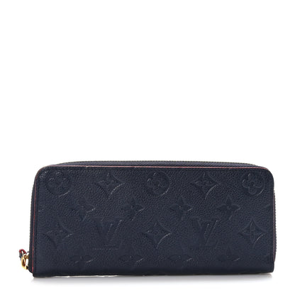 Louis Vuitton Empreinte Clemence Wallet Marine Rouge 1 of 7