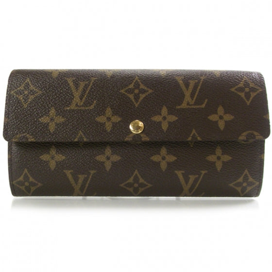 Monogram Leopard Sarah Wallet