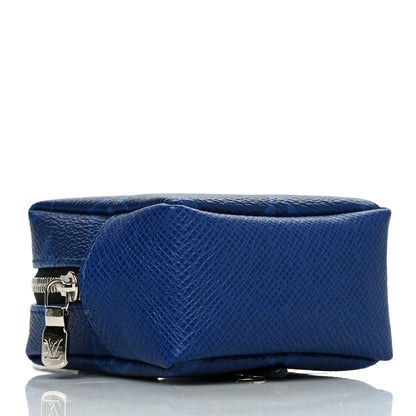 Louis Vuitton Taigarama Box Pouch Bag Charm Cobalt 4 of 6