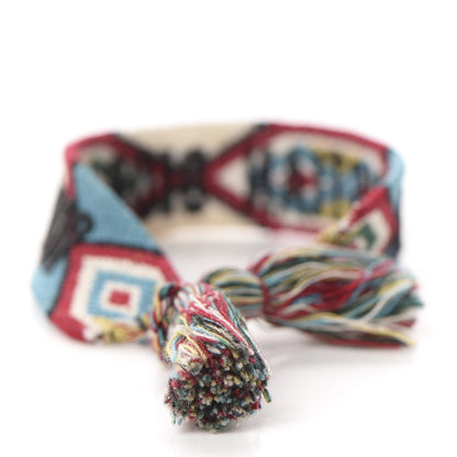 Christian Dior Woven Cotton J'Adior Friendship Bracelet Set White Multicolor 7 of 8
