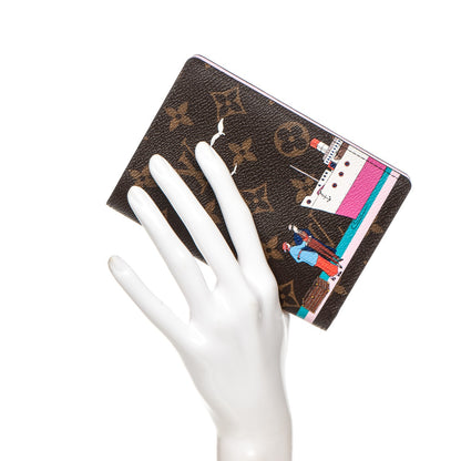 Louis Vuitton Monogram 2016 Christmas Animation Passport Cover Rose Ballerine 2 of 12
