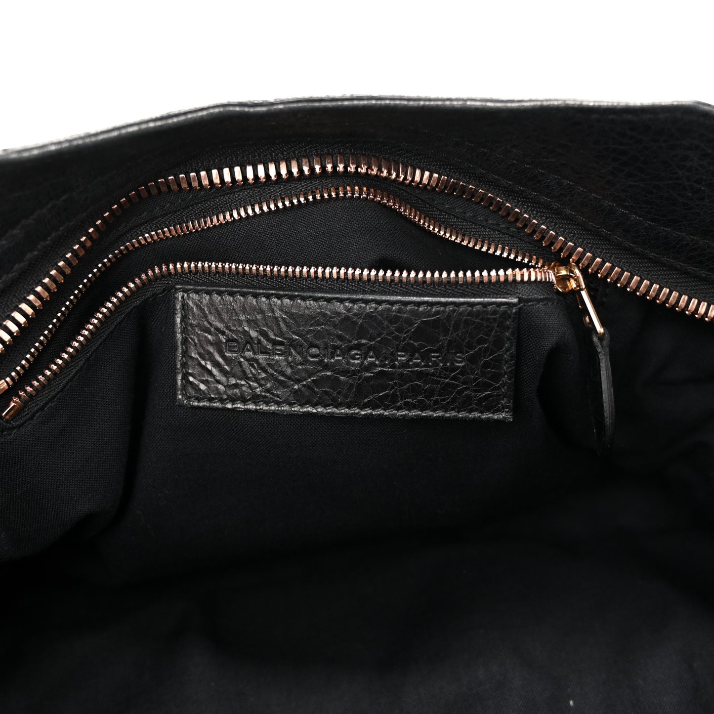 Agneau Giant 21 Rose Gold Hardware City Black