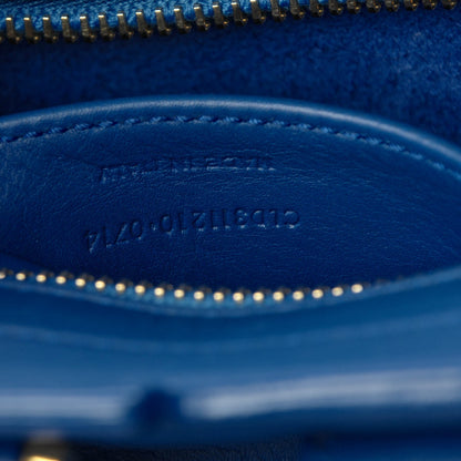 Saint Laurent Calfskin Small Classic Y Cabas Royal Blue 7 of 16