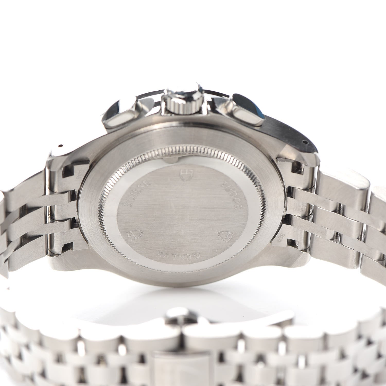 TUDOR Stainless Steel 41mm Chronoautic Automatic Watch Black 79380P 4 of 6