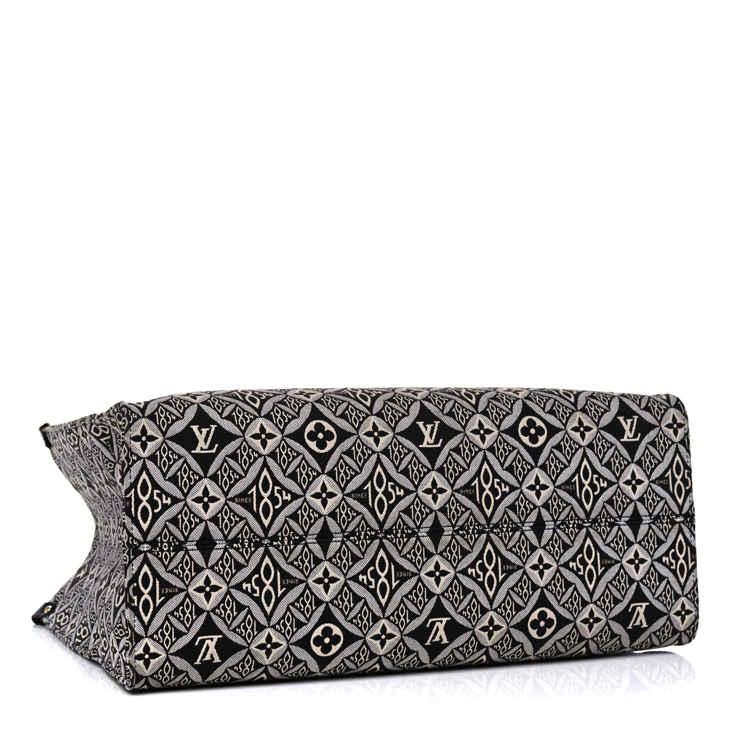 Louis Vuitton Jacquard Since 1854 Onthego GM Grey 4 of 12