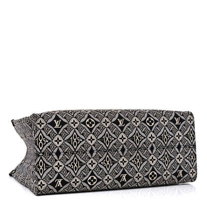 Louis Vuitton Jacquard Since 1854 Onthego GM Grey 4 of 12