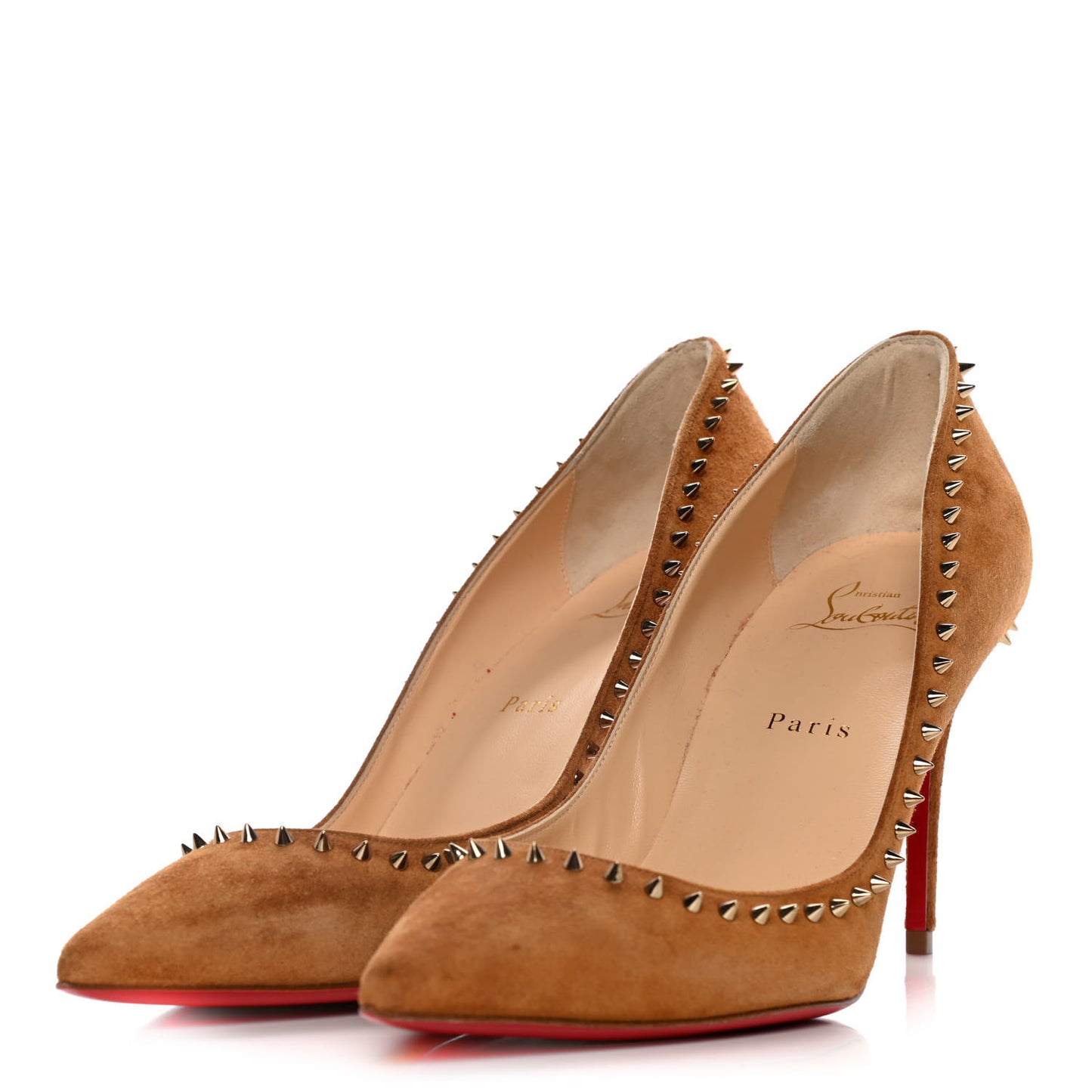 Veau Velours Anjalina Pumps 40.5 Macchiato