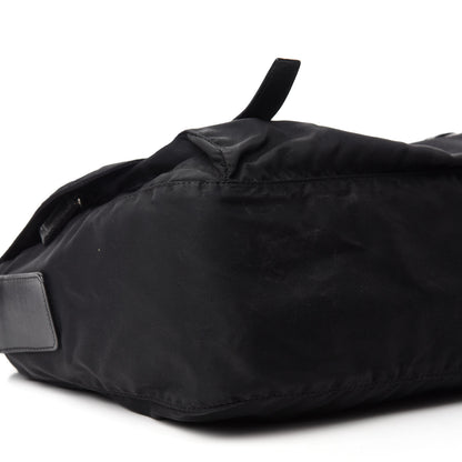 Prada Nylon Vela Messenger Bag Black 6 of 11