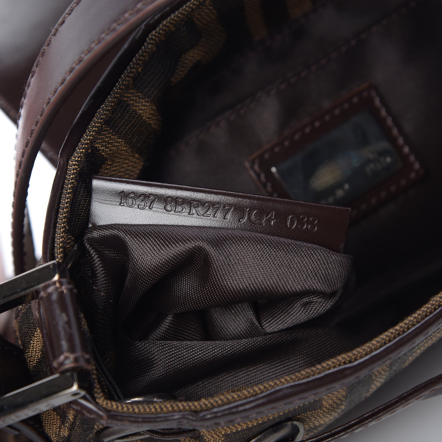 Fendi Zucca Mini Shoulder Bag Tobacco 7 of 13