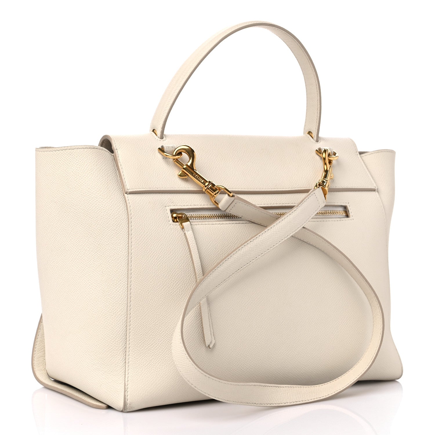 Celine Grained Calfskin Mini Belt Bag Linen 2 of 15