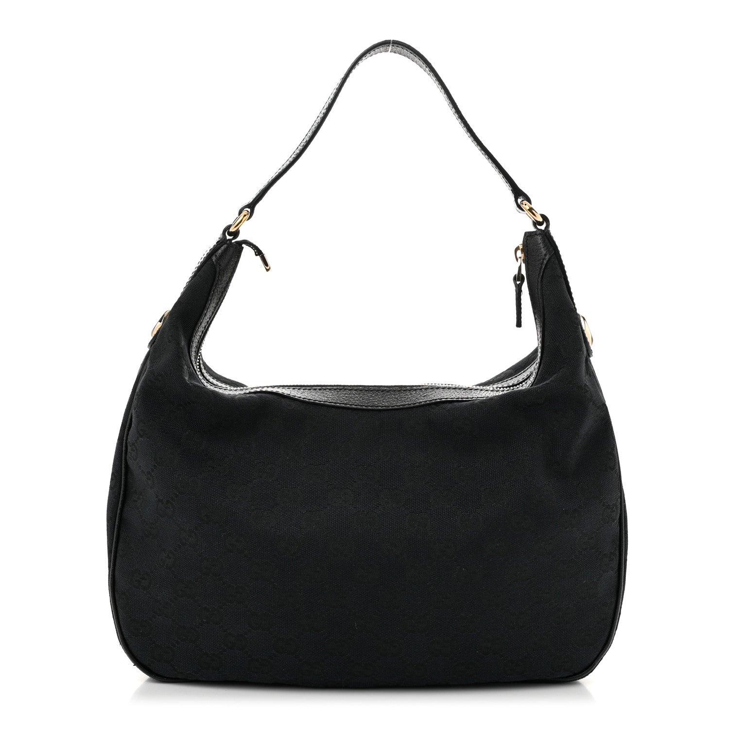 Gucci Monogram Medium Charmy Hobo Black 1 of 10